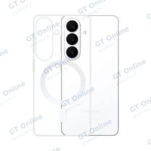 Coque Silicone MagSafe Compatible pour Samsung Galaxy S26 S942 Transparent