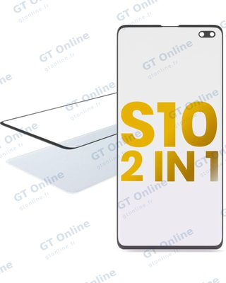Vitre d’écran avec OCA pour Samsung Galaxy S10 Plus