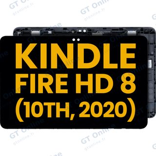 Écran pour Amazon Kindle Fire HD 8 (10th Gen, 2020) (reconditionné, toutes couleurs)