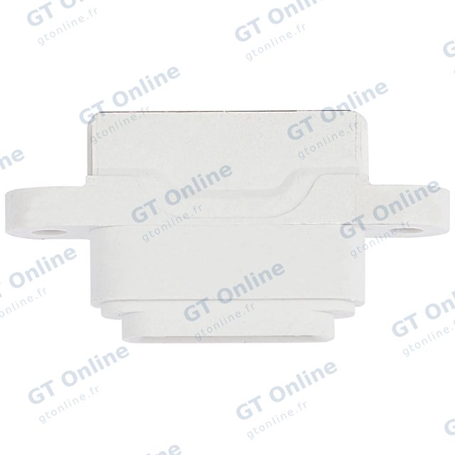 Connecteur de charge nu à souder pour Apple iPad Mini 1 / Mini 2 / Mini 3 (soudure requise, blanc)