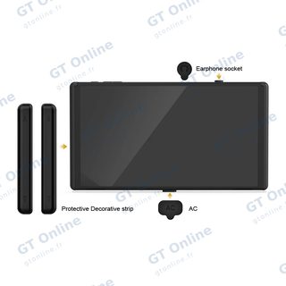 Kit anti-poussière et protections pour Nintendo Switch DOBE TNS-2122 — noir