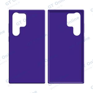 Coque Silicone Compatible pour Samsung Galaxy S23 Ultra 5G S918 (#7) Mauve — vue 2