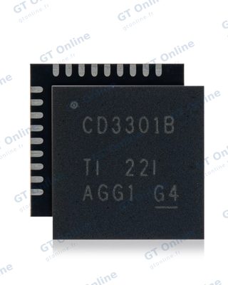 Circuit intégré de commande d’alimentation pour Apple Notebooks / MacBooks (CD3301BRHHR / CD3301B: QFN-36 Pin)