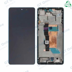 Écran Tactile Original Pulled avec Châssis (PIEC) Xiaomi POCO F5 5G Bleu