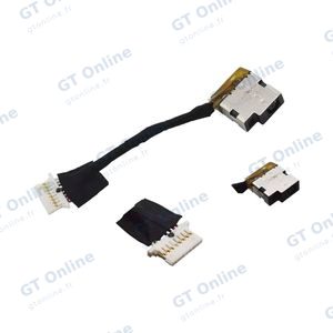 Connecteur Prise d'Alimentation DC Jack (5cm) pour HP 14-CE2014NF, HP Split X2 13-M170EF/ 13-M170F/ 13-M021DX — vue 2