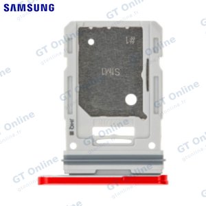 Tiroir SIM Original Samsung Galaxy S20 FE 5G G781/Galaxy S20 FE 4G G780 GH98-46007E Rouge Cloud