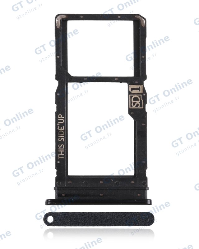 Tiroir SIM pour Motorola Moto G Power (XT2041-4 / 2020) (Smoke Black)