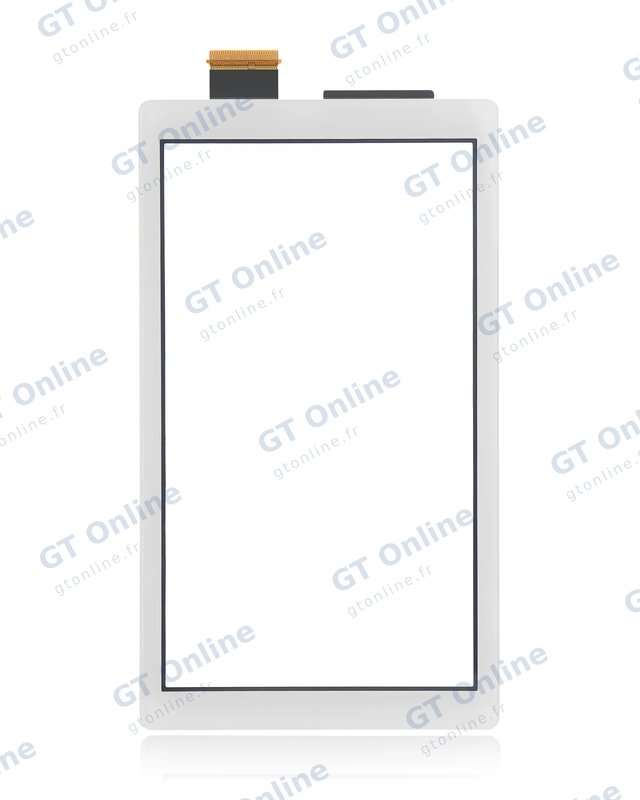 Vitre tactile pour Nintendo Switch Lite (blanc mat)