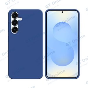 Coque Silicone Compatible pour Samsung Galaxy S25 S931 (#16) Bleu Marine