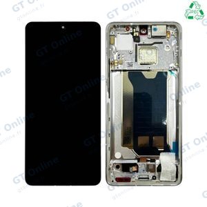 Écran Tactile Original Pulled avec Châssis (PIEC) Xiaomi Poco F7 Pro 5G Argent