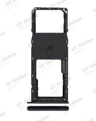 Tiroir SIM pour Samsung Galaxy A10S (A107 / 2019) / A20S (A207 / 2019) (noir)