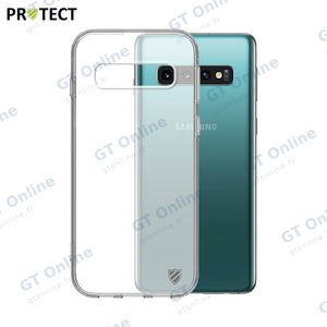 Coque Silicone PROTECT pour Samsung Galaxy S10 G973 Transparent