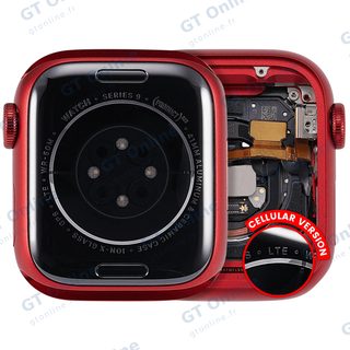 Châssis pour Apple Watch Series 9 (41MM) (origine d'occasion — grade A, Cellular Version, Aluminum / Red)