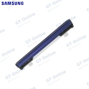 Bouton Volume Original Samsung Galaxy S25 S931/Galaxy S25 Plus S936 GH98-49887D Bleu Nuit