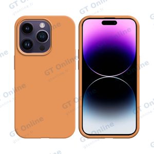 Coque Silicone Compatible pour Apple iPhone 14 Pro (#61) Corail