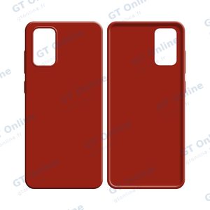Coque Silicone Compatible pour Samsung Galaxy A52 5G A526/Galaxy A52 4G A525/Galaxy A52s 5G A528 (#1) Rouge — vue 2