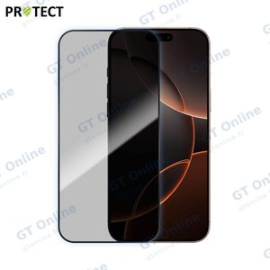 Verre Trempé PRIVACY PROTECT pour Apple iPhone 16 Pro Transparent
