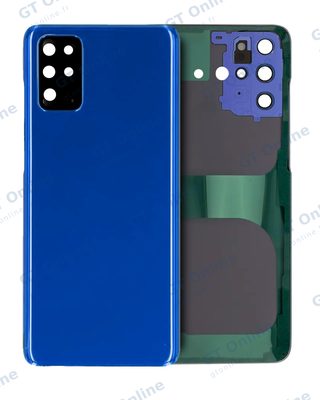 Vitre arrière pour Samsung Galaxy S20 Plus (pack service origine, bleu Aura)