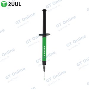 Masque de Soudure UV 2UUL SC53 PCB UV 3ml (en Seringue) Vert