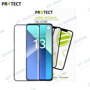 Verre Trempé Intégral PROTECT pour Xiaomi Redmi Note 13 5G/Redmi Note 13 Pro 5G/Redmi Note 13 4G Noir — vue 2