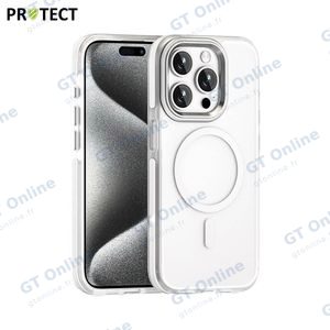 Coque de Protection MagSafe MS01 PROTECT pour Apple iPhone 15 Pro Blanc