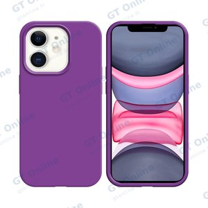 Coque Silicone Compatible pour Apple iPhone 11 (#39) Mauve