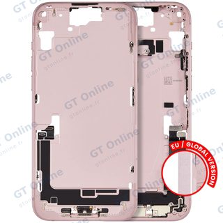 Châssis pour Apple iPhone 15 Plus (version EU, origine d'occasion — grade B, rose)
