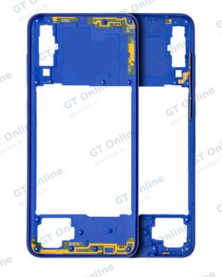 Châssis pour Samsung Galaxy A70 (A705 / 2019) (compatible premium, bleu)