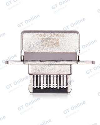 Connecteur de charge nu à souder pour Apple iPad Mini 6 (soudure requise, gris sidéral, lot de 10)