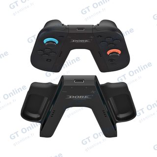 Poignée de manette avec câble de charge pour Nintendo Switch 2 DOBE TNS-3178 — noir