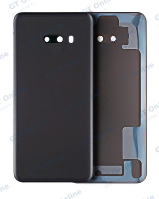 Vitre arrière pour LG G8X ThinQ (noir Aurora)