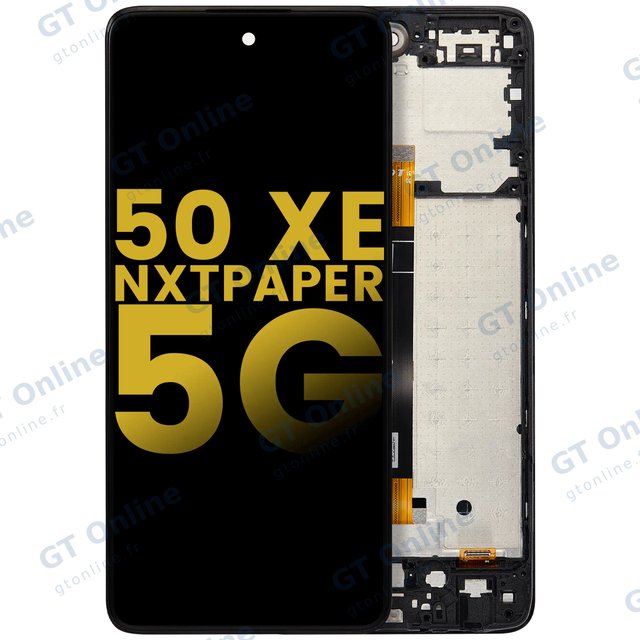 Écran LCD avec châssis pour TCL 50 XE NxtPaper 5G (reconditionné, toutes couleurs)