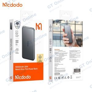 Batterie Externe Power Bank Mcdodo MC-3781 10000mAh 20W Noir — vue 4