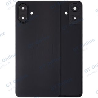 Vitre arrière pour Samsung Galaxy A07 4G (A075 / 2025) (sans logo, compatible premium, gris)