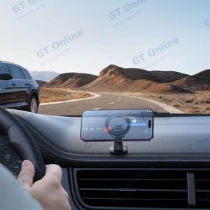 Support Smartphone Magnétique pour Voiture JOYROOM JR-ZS376 (Adhesif) Noir — vue 2