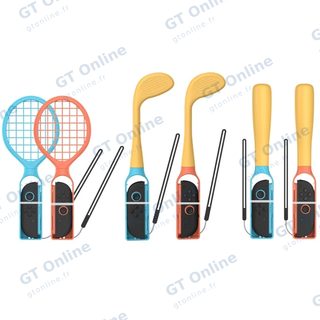 Kit de sport 6 pcs pour Nintendo Switch 2 DOBE TNS-5115