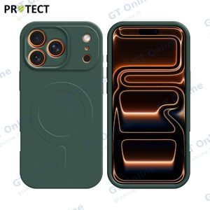 Coque de Protection MagSafe IZ001 PROTECT pour Apple iPhone 17 Pro Vert Foncé