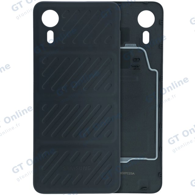 Vitre arrière pour Samsung Galaxy Xcover 7 (pack service origine, noir)