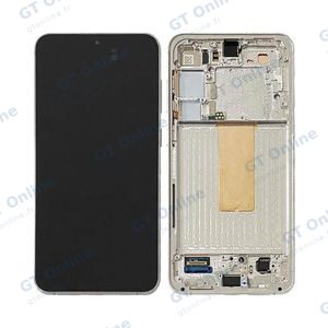 Écran Tactile Soft Oled avec Châssis Samsung Galaxy S23 Plus 5G S916 Lime