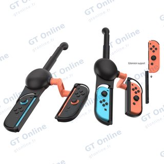 Canne à pêche pour Nintendo Switch 2 DOBE TNS-3186 — noir
