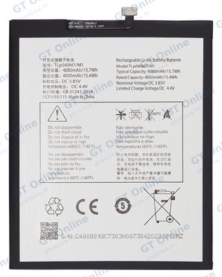 Batterie pour Alcatel Joy Tab 2 (9032 / 2020) / Alcatel 3T (9029 / 2020) / TCL Tab 8 4G (Tlp040M1)