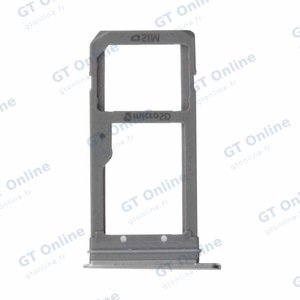 Tiroir Sim Premium Samsung Galaxy S7 Edge G935 Gris
