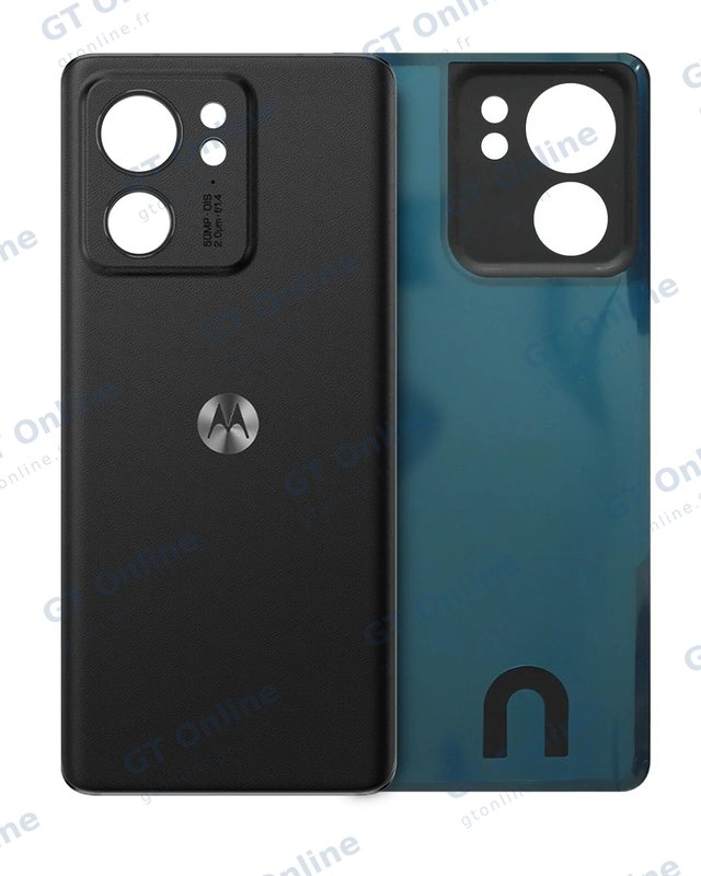 Vitre arrière pour Motorola Moto Edge (XT2305 / 2023) (origine, Eclipse Black)