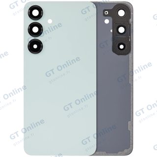Vitre arrière pour Samsung Galaxy S25 Plus 5G (sans logo, compatible premium, Mint)