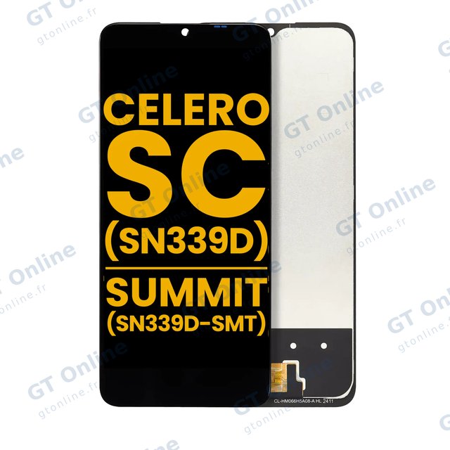 Écran LCD sans châssis pour Boost Mobile Celero 5G SC (SN339D) / Summit 5G (SN339D-SMT) (reconditionné, toutes couleurs)