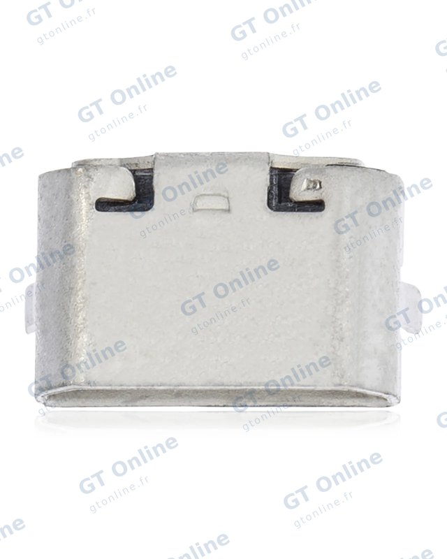 Connecteur de charge à souder — format Micro B, 5 broches, 2 points de fixation (C036)