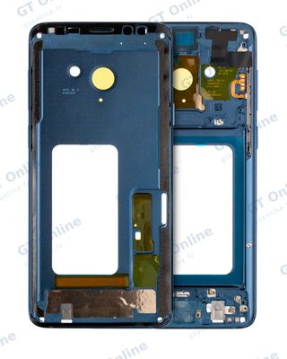 Châssis pour Samsung Galaxy S9 Plus (avec petits composants, bleu corail Frame)