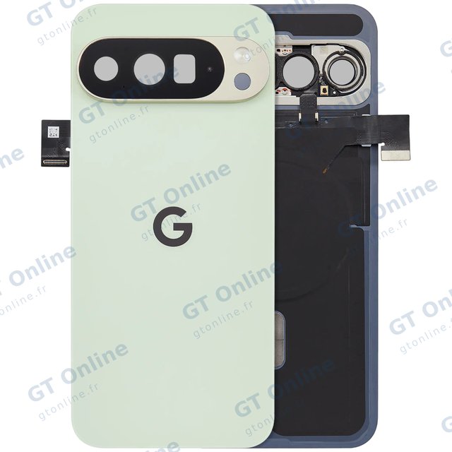 Vitre arrière pour Google Pixel 10 Pro XL (origine d'occasion — grade A, Jade)