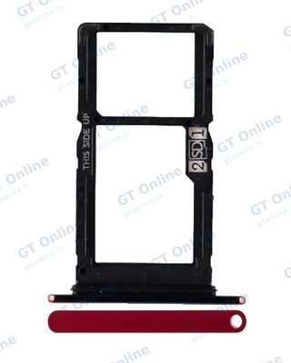 Tiroir SIM pour Motorola One Hyper (XT2027-1 / 2020) (origine, Magenta)