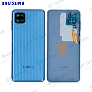 Cache Arrière Original Samsung Galaxy M12 M127 GH82-25046C Bleu